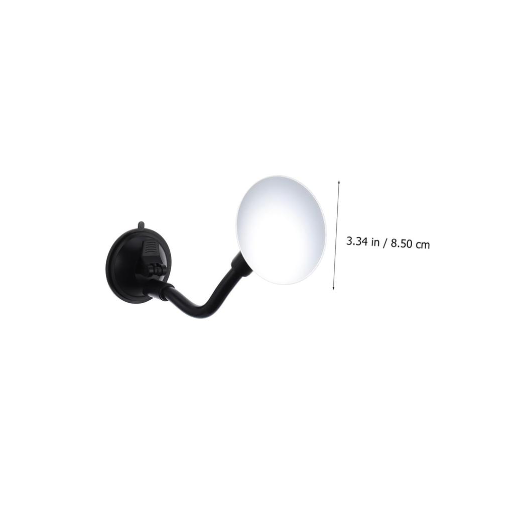 LEDMOMO Baby Car Interior Child Suction Cup Adjustable 360 Degree Rear Seat Backup Black Mirror, Mirror, Monitoring, Mount, Angle, Rotation,
