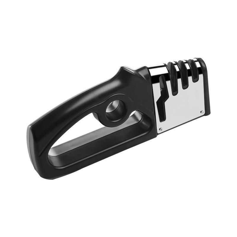 4 In 1 Professional Knife Sharpener Kitchen Sharpening Stone Whetstone Tungsten Steel Diamond Ceramic Kitchen Knifes Accessories