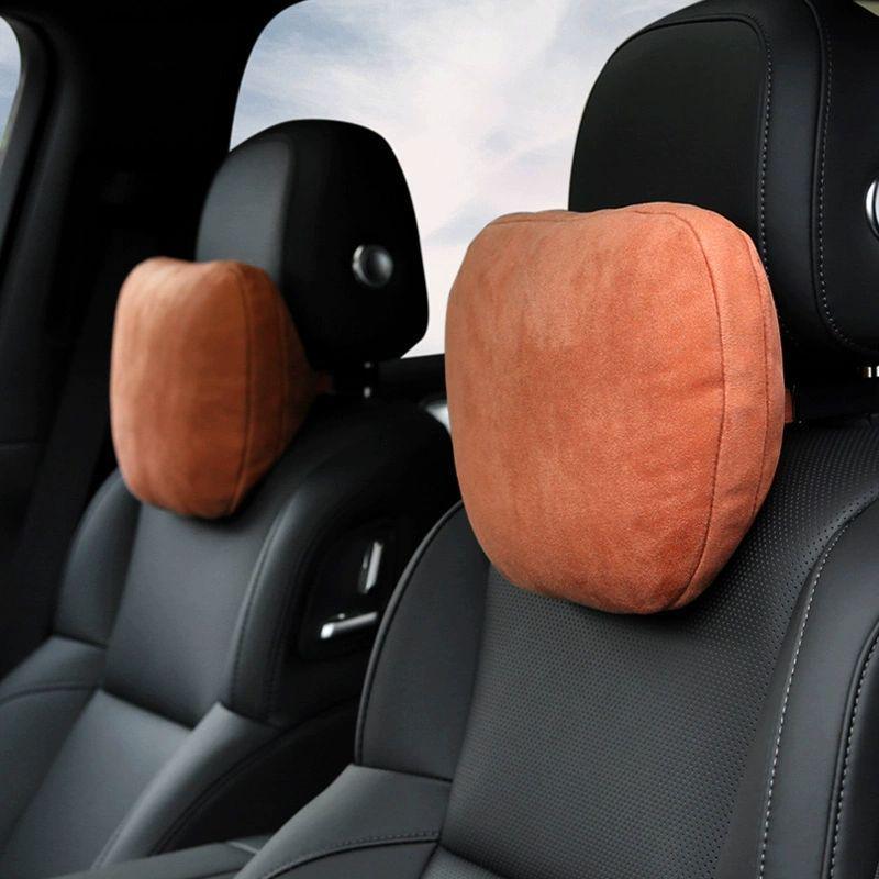 Nick Car Headrest Lumbar & Neck Support Pillow for Maybach S-Class, Mercedes, Tesla & AITO