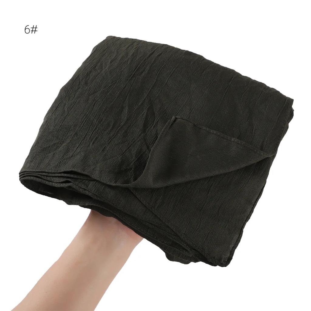Women Premium Jersey Headbands Solid Clinket Hijab Scarfs Lady Muslim Hijab Head Wrap Scarves Fashion Long Scarf Shawls