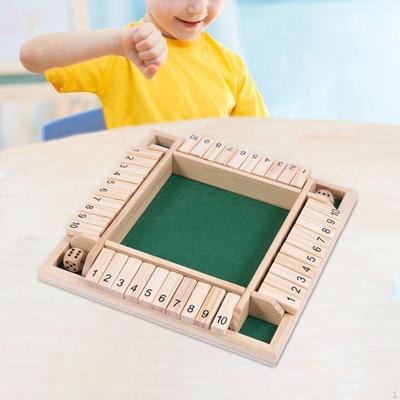 Chess Board Toy Montessori Game Cognitive Development Matching Wooden for Home