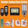 Solar Infrared Motion Sensor Control Module with Human Body Induction