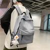 Backpack New Large-capacity Student Schoolbag Women's Simple College Style Backpack Premium Sense Lightweight Travel Bag