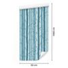 Wallpaper Trees in a Turquoise Forest for Living Room and Bedroom 50x1000