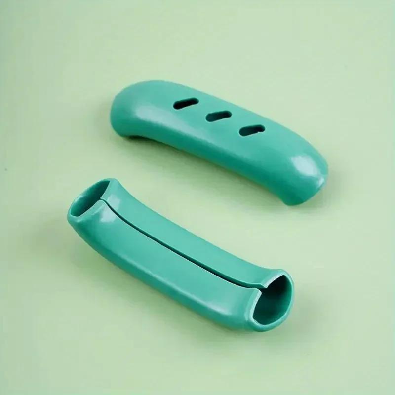 

2pcs Silicone Heat Resistant Pot Holders, Non Slip Handle Sleeve, Pot Handle Covers, Reusable Pot Ear Clip For Frying Pan Steame