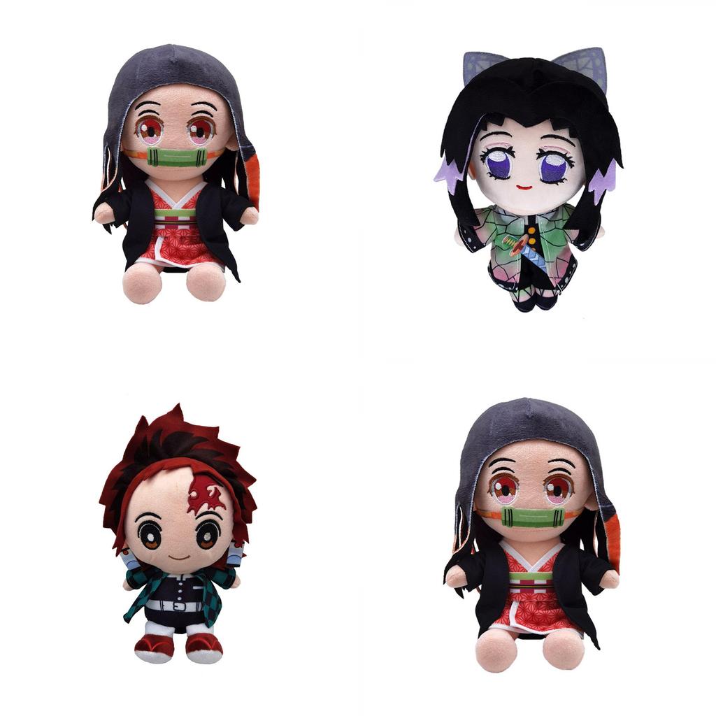 8in Anime Demon Slayer Kimetsu No Yaiba Měkká plyšová panenka Vycpaná dětská hračka Dárek