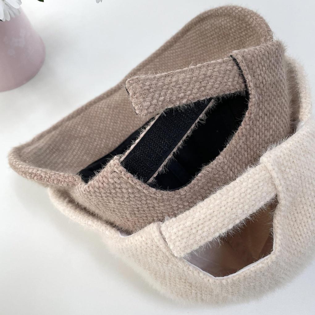 Women's and Men's Daily Fur Bonnet Bucket Hat