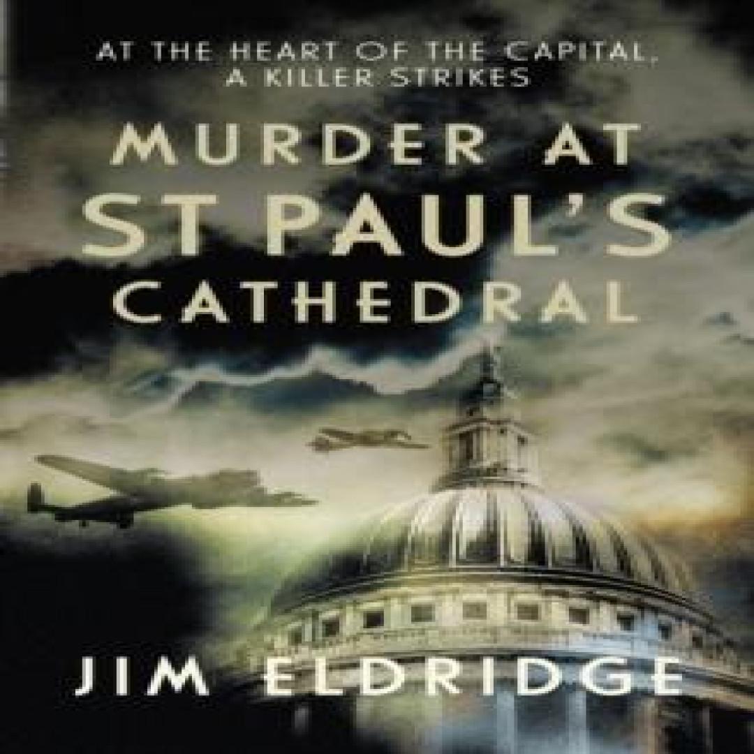 Ria Christie English Books Murder At St Pauls Cathedral By Jim Eldridge Hardback Book 9780749031787