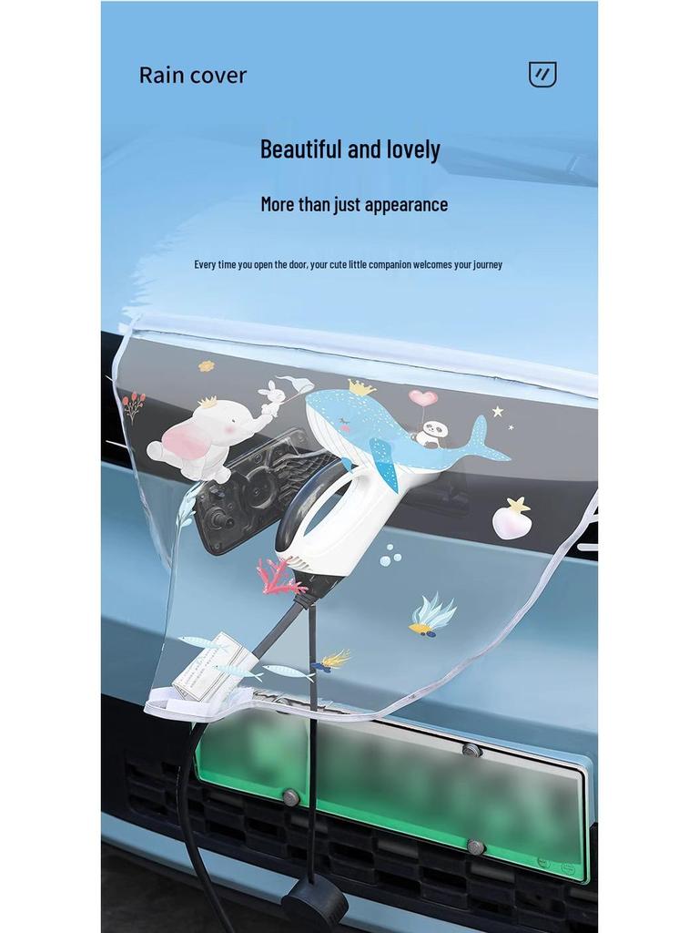 Wetterfeste EV-Ladestation Regenschutzhülle