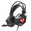 Wired Gaming Headset Professional Ergonomic Comfortable Clear Gaming Headset for PC Computer Black Red