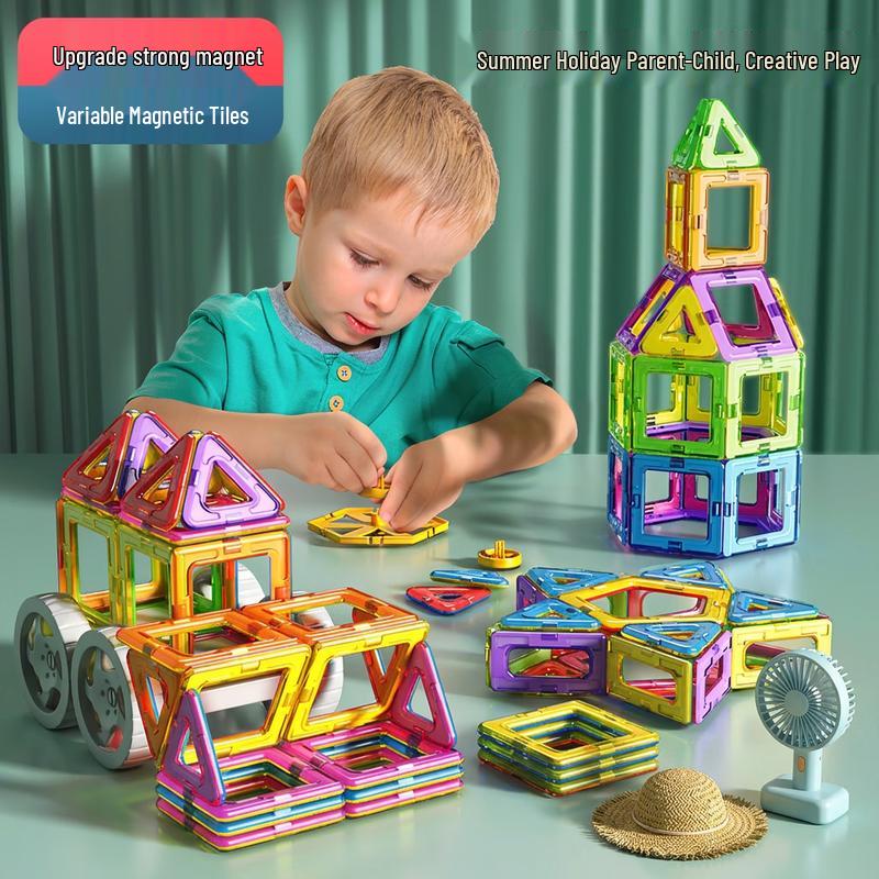 Magnetic Building Blocks Set
