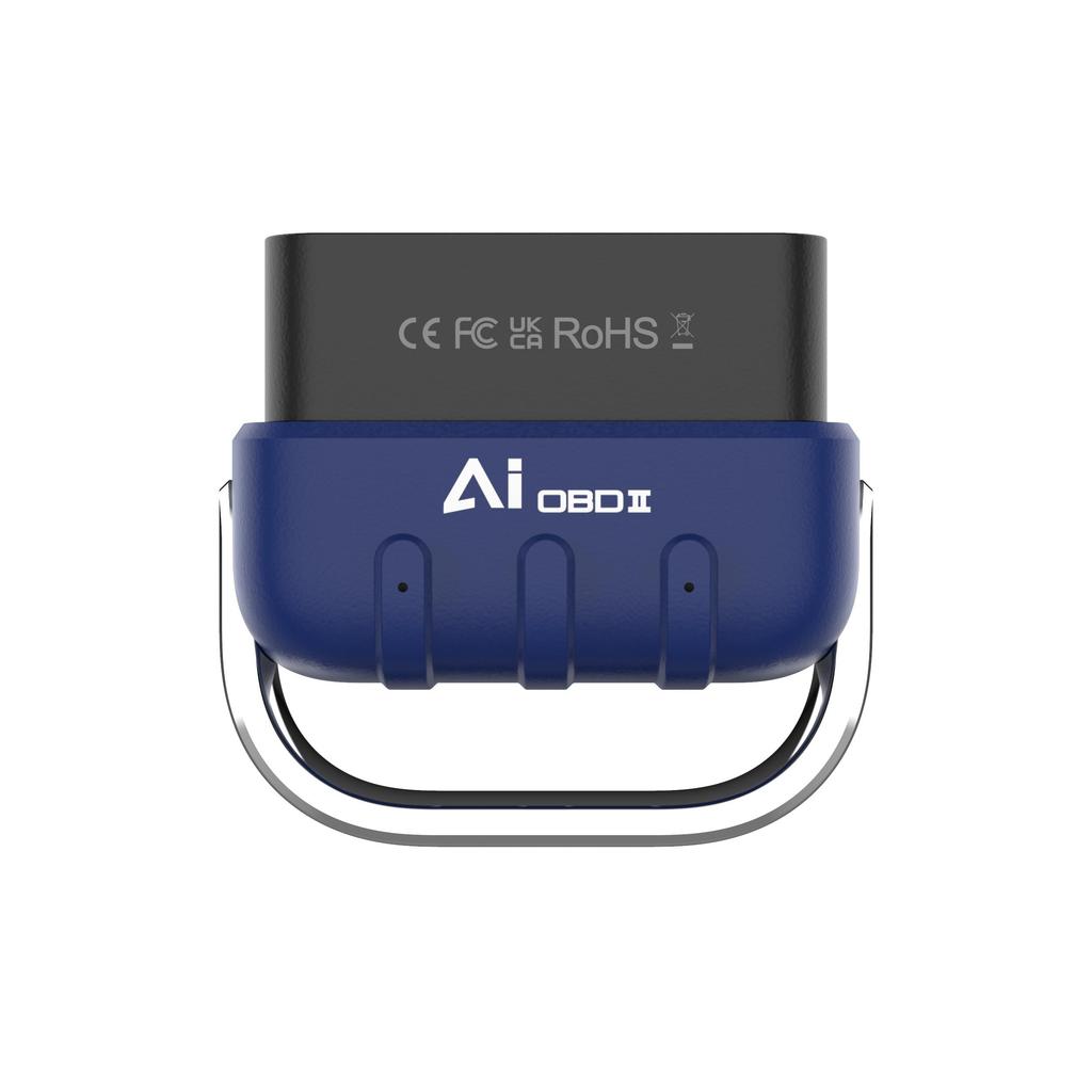 Bluetooth OBD2 skaitytuvas diagnostikos įrankis su dirbtinio intelekto remonto vadovais, belaidis OBD2 nuskaitymo įrankis su akumuliatoriaus testu ir tiesioginių duomenų parengtumu, skirtas iOS ir Android/nemokama programėle
