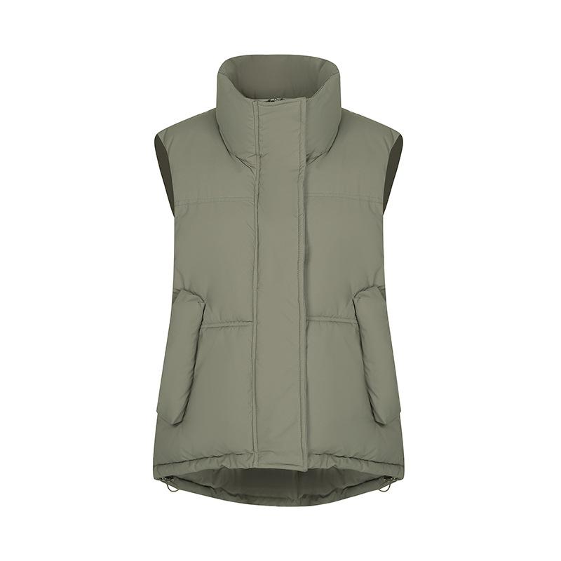 Autumn and winter new fashion trend small design sense casual versatile thickened warm cotton vest