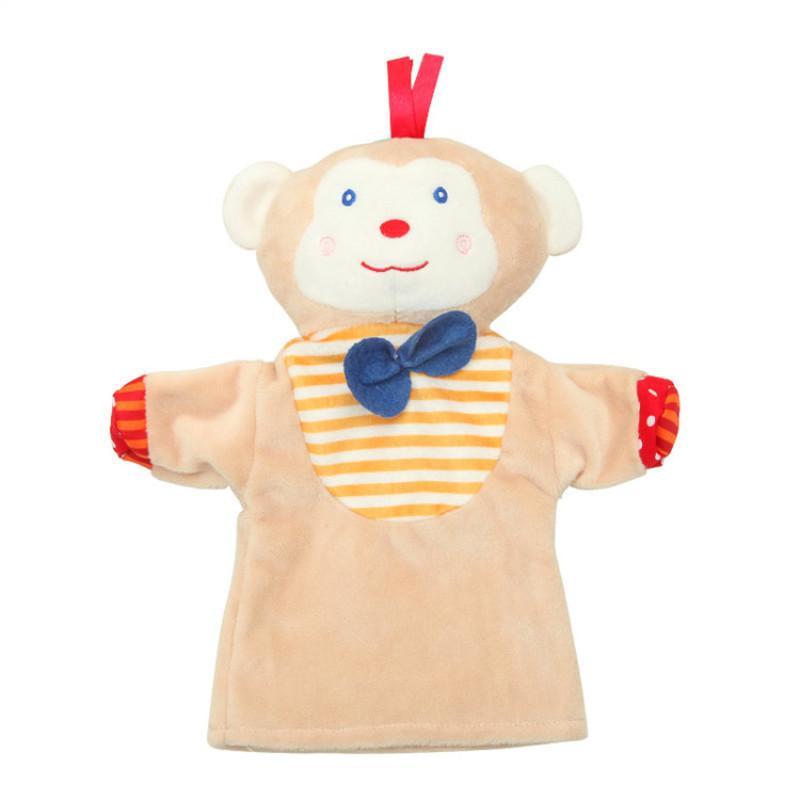 Cute Cartoon Animals Hand Finger Story Puppet Doll Plush Toys Parent-Child Telling Story For Kids Early Education Learning Toys