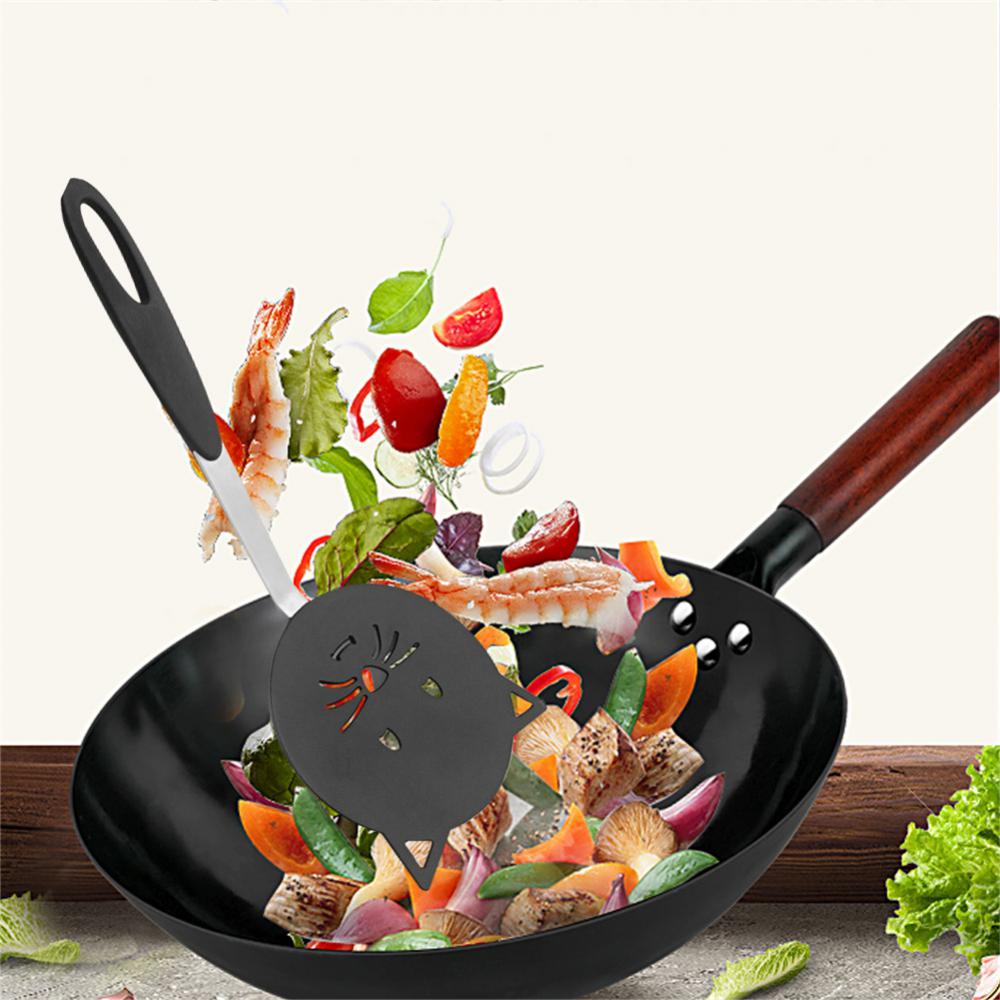 Utensils Beef Meat Egg Kitchen Scraper Egg Fish Frying Pan Scoop Fried Shovel Kitchen Spatula Soup Spoon Colander Heat Resistant