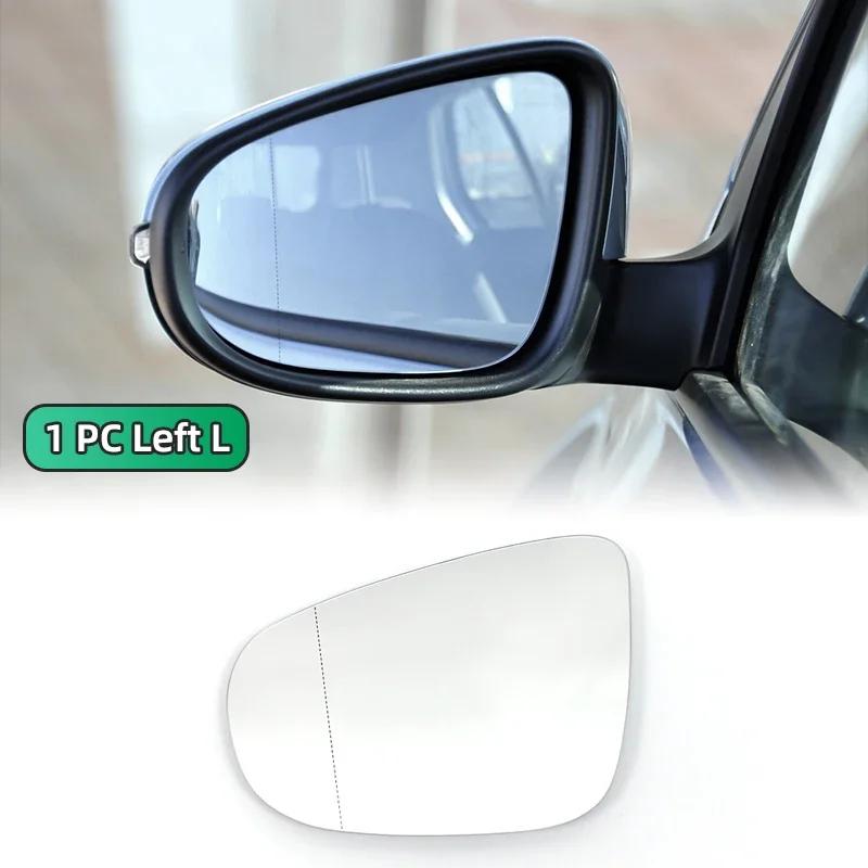 

Left Door Side Wing Mirror Glass Heated Convex Upper For VW Golf 6 MK6 2009-2012 Touran 2011-2015