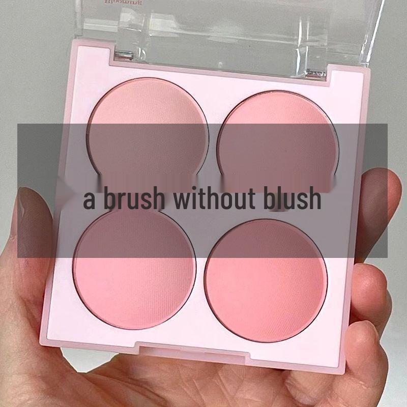 

Летние милые румяна четырех цветов: Натуральный нюдовый матовый финиш - Подходит для студентов и предотвращает скатывание.