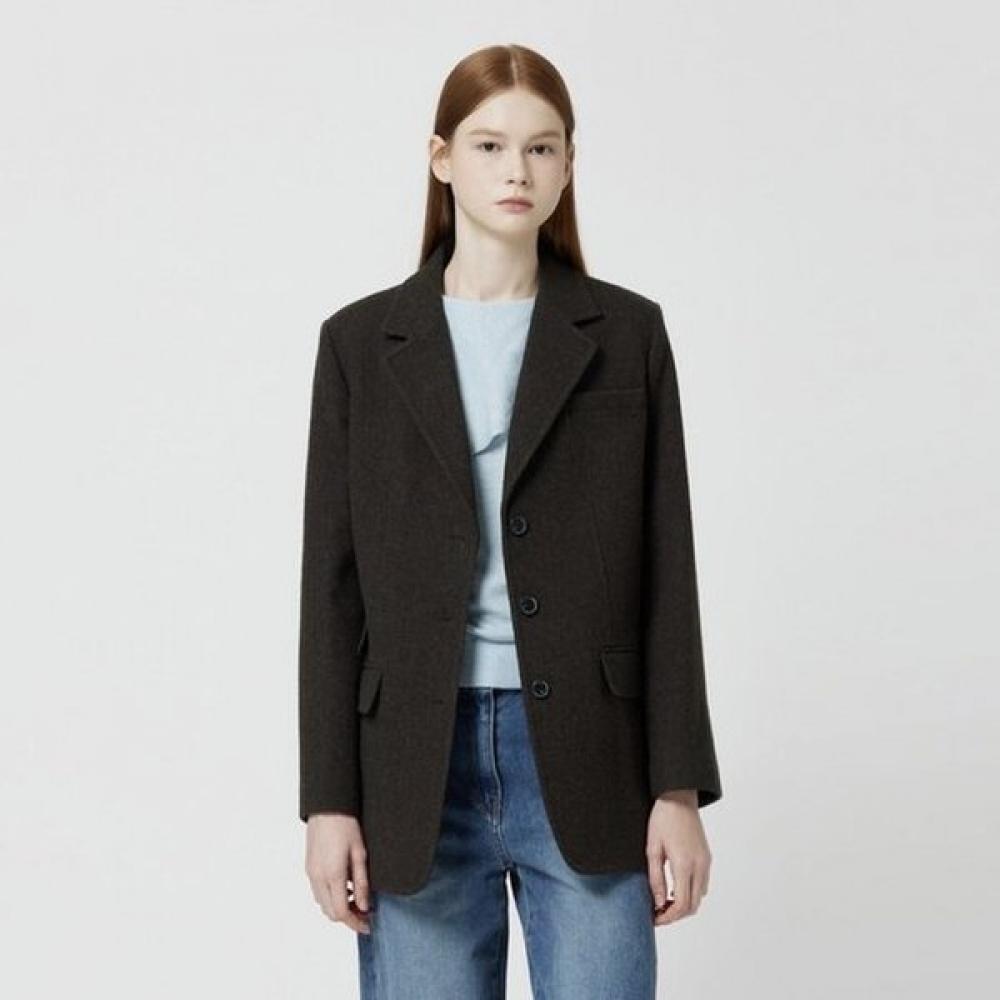 

Cc Collect Wool Tailored Single Jacket C254msf033 DR (dark brown)/66