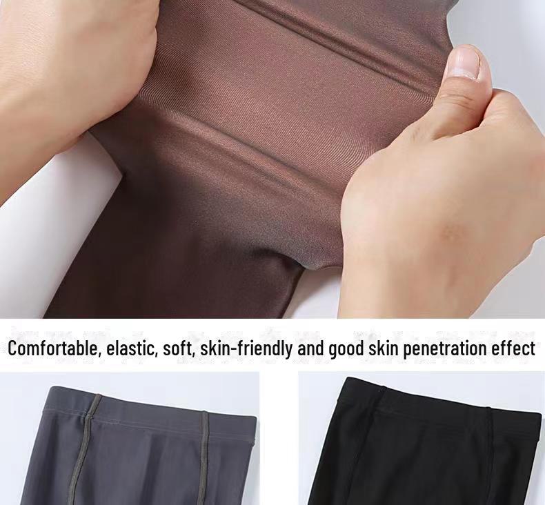 Collant Voile Gris Hôtesse: Collants fins transparents couleur chair pour le printemps et l'automne