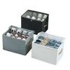 Yuzhe Transparent Foldable Shoe Storage Box with Compartments and Lid for Shoes and Sundries