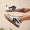 Women New Designer Lace Up Baotou Outdoor Shoes Women Casual Fashion Comfort All-match Casual Running Shoes Zapatos De Mujer