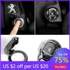 2026 Hot Car Sticker Car One-Click Start Buttons Protective Cover Decoration for Peugeot 107 106 205 4008 407 508 2008 5008 307