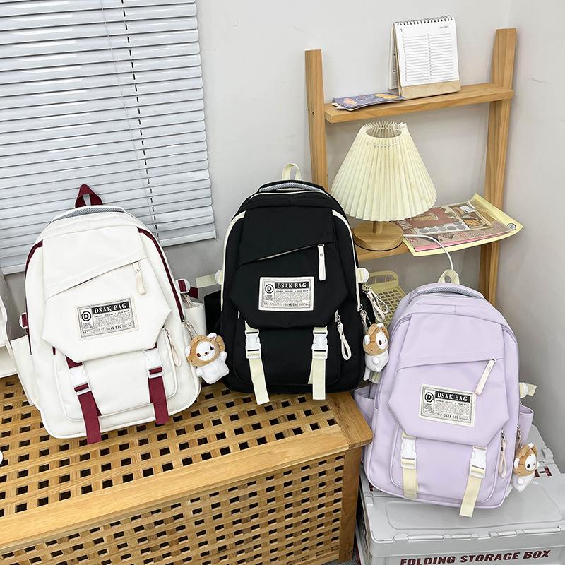 Рюкзак большой емкости студенческий школьный рюкзак для путешествий на открытом воздухе — фото 9