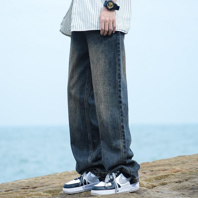 Paul Frank Men's American Retro Loose Straight-Leg Jeans