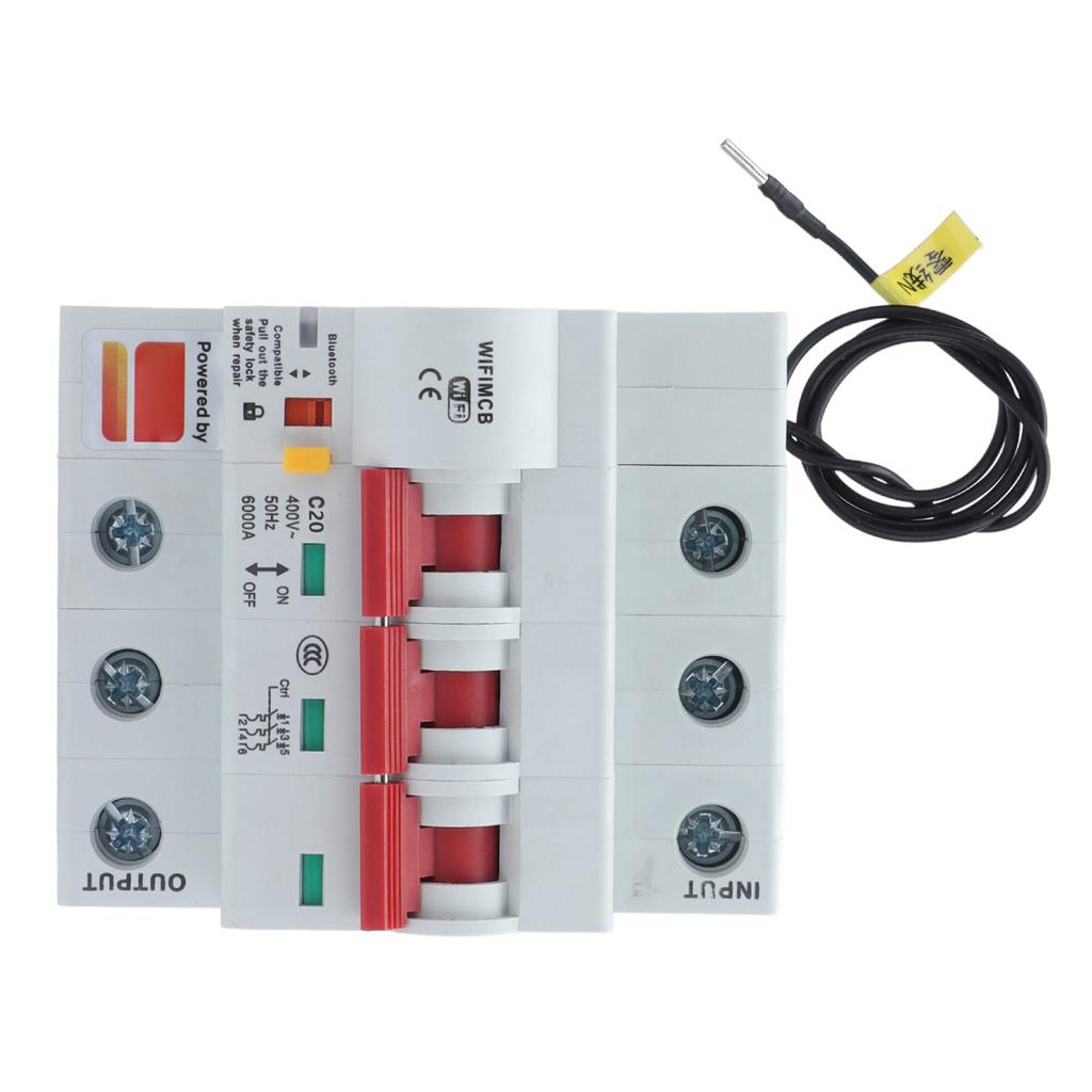3P Smart Circuit Breaker WIFI Remote Control Leakage AC 400V