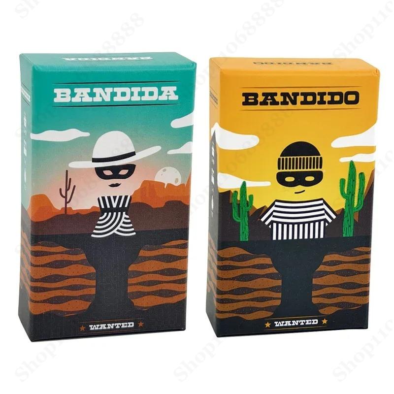 Bandido Bandida Family Table Game 1-4 Players Strategy Card Game For Party Fun With Chinese English Explanations Christmas