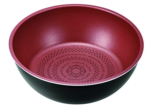 Pearl Metal 5-Piece Cookware Set, B, IH Compatible, Diamond Coat, Cook Sign, HB-5622