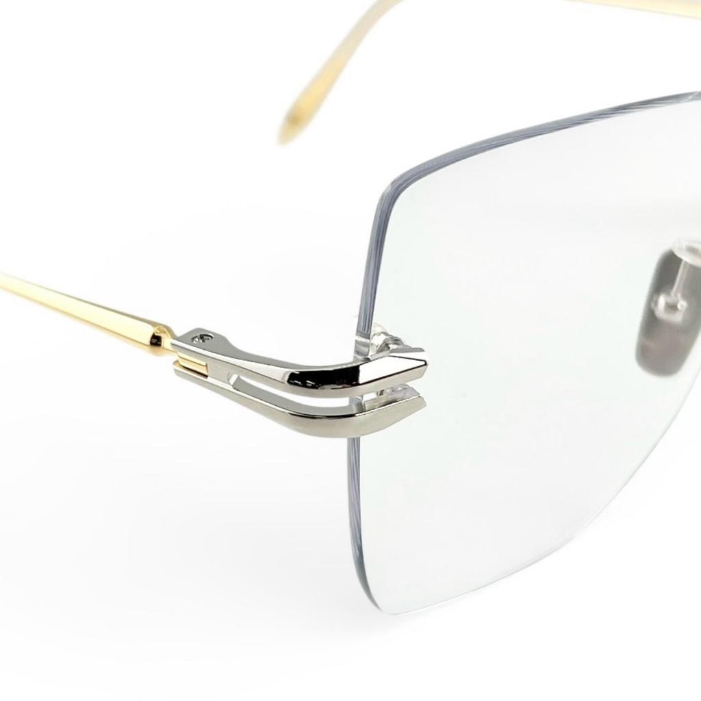 Great DITA Glasses Embra DTX155 Two point gold mens Used