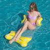 Inflatable Pool Float Hammocks for Adults 4-in-1 Water Floating Lounge Chair Swimming Drifter Saddle Pool Rafts Floaties for Summer Pool Party