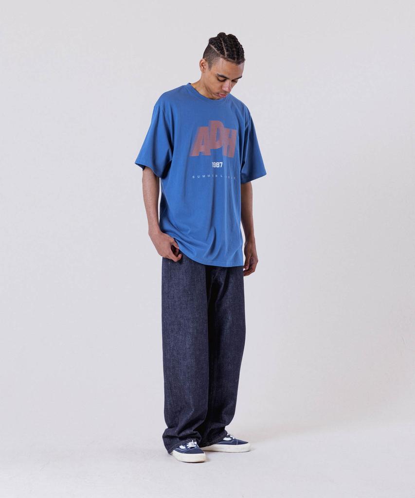 ALL DAY HOOPS Adh Summer League Oversized Short Sleeve T-Shirt Blue