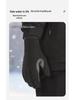 Unisex Liquid Silicone Warm Ski Gloves - Thickened, Anti-Slip, Plus Velvet for Outdoor Cycling & Sports