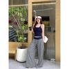 Women's Summer 2025 Striped High-Waisted Wide-Leg Loose Casual Pants