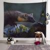 Cute Mink Animal Decorative Tapestry Home Wall Living Room Office Decorative Tapestry