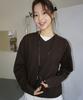 MOOD INSIDE WOMAN (Woman) Essential Mood V-Neck Knit_Navy