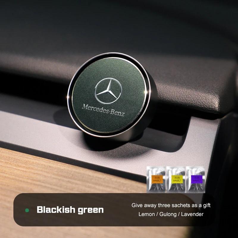 HGQ5 For Mercedes-Benz AMG A B C E S V A45 C43 CLA R-Class GLA GLB Car air outlet aromatherapy Air Freshener Solid Fragrance Diffuser