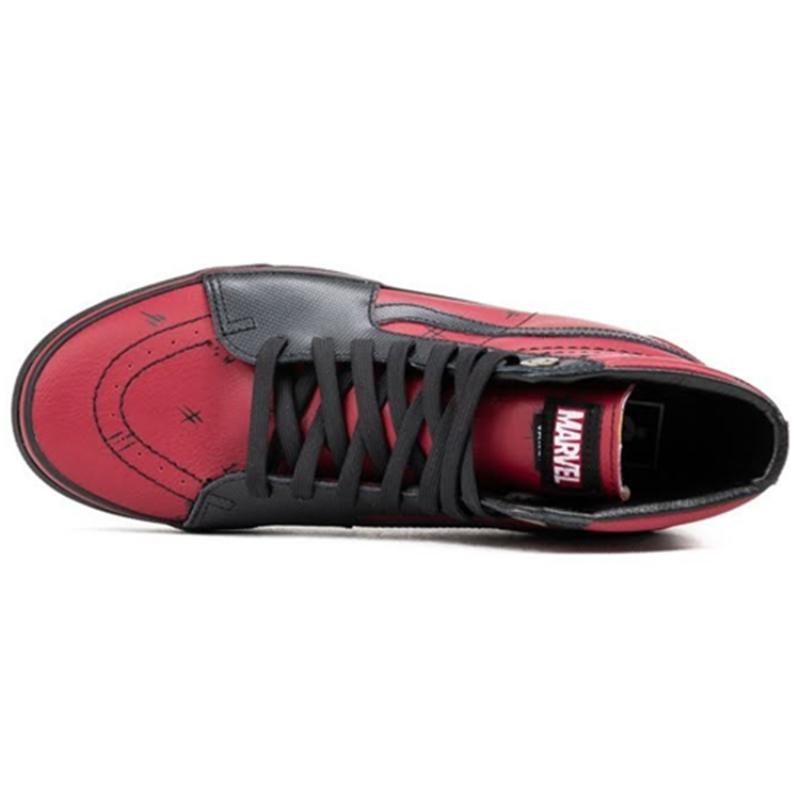 Vans SK8 Hi Marvel Deadpool Schwarz Rot Vans VA38GEUBJ