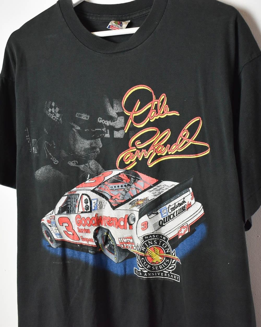 Nascar Dale Earnhardt classic unisex black short sleeve QT5843 M