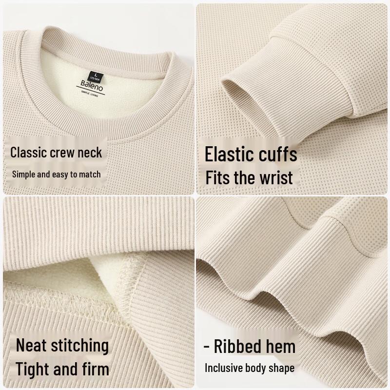 Baleno Men's Comfort Fit Round Neck Sweatshirt