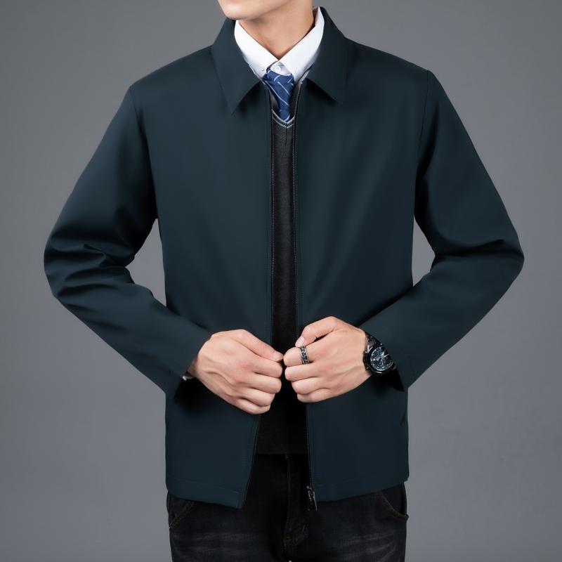 Brand Business Casual Jacket Men's Coats New Spring Coat Casual Autumn Jacket Men's Simple Solid Jackets Men Blazer Jackets Male