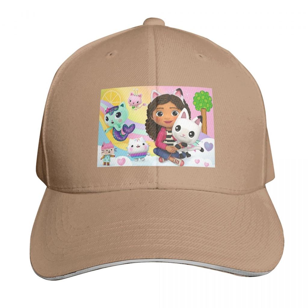 Nordic Gabby Cat Pandy Paws Cap Fashion Casual Baseball Caps Adjustable Hat Hip Hop Summer Unisex Baseball Hats Polychromatic