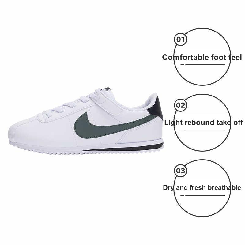 New Nike EASYON Anti-Slip Wear-Resistant Low-Top Kids Lifestyle Shoes White Children Aged 3-7 Years Old DM0951-106