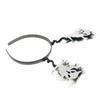 Artificial Spiders, Black, Halloween Decoration, Realistic, 6 Pcs/set