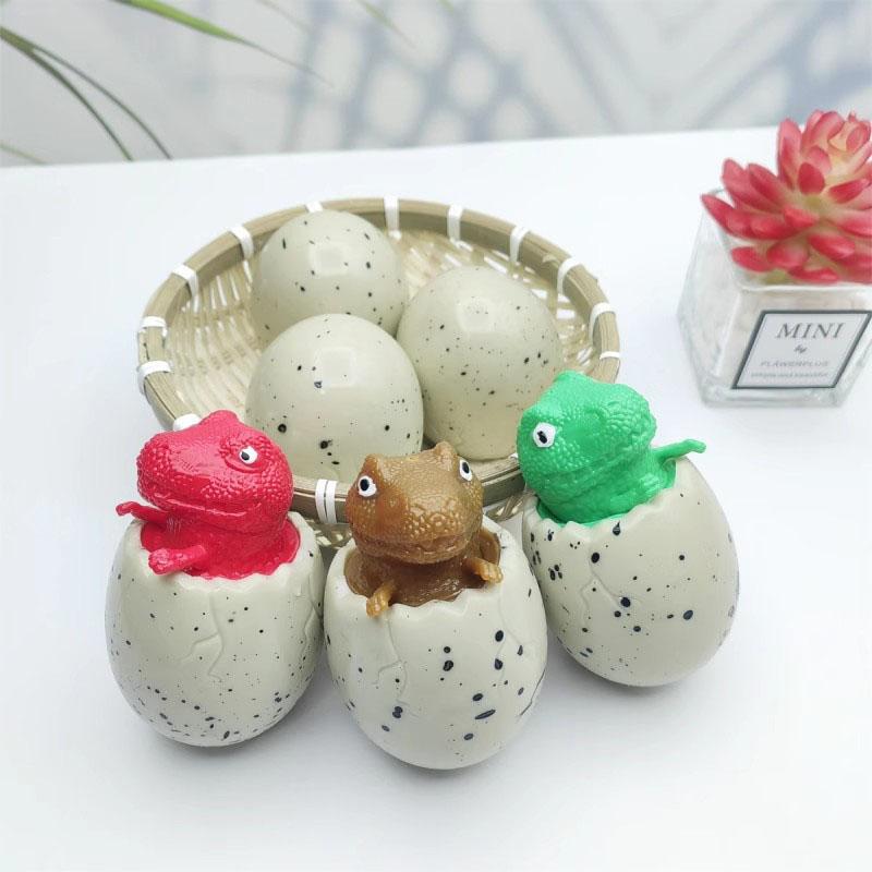 Cute Dinosaur Eggs Stress Relief Pinch Toys Slow Rebound Release Pressure Fidget Toy Squeeze Balls For Birthday Party Favors