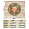 Super Soft Blankets Child Decorative New Year Plaid & Pattern Throw Blanket Flannel Bedspread Couch Bed Aesthetic Sofa Bed Cover