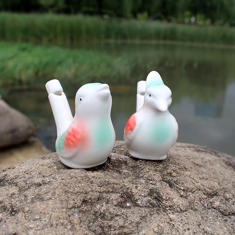 Ceramic Water Bird Whistle Bathtime Musical Toy For Kid Early Learning Educational Children Gift Toy Musical Instrument
