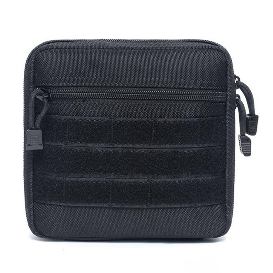 Black Tactical Gear Utility Pocket Tool Bag Organizer Admin Pouch Waterproof New